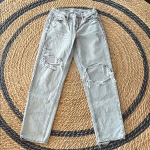American Eagle Outfitters Gray 90s Straight Jeans